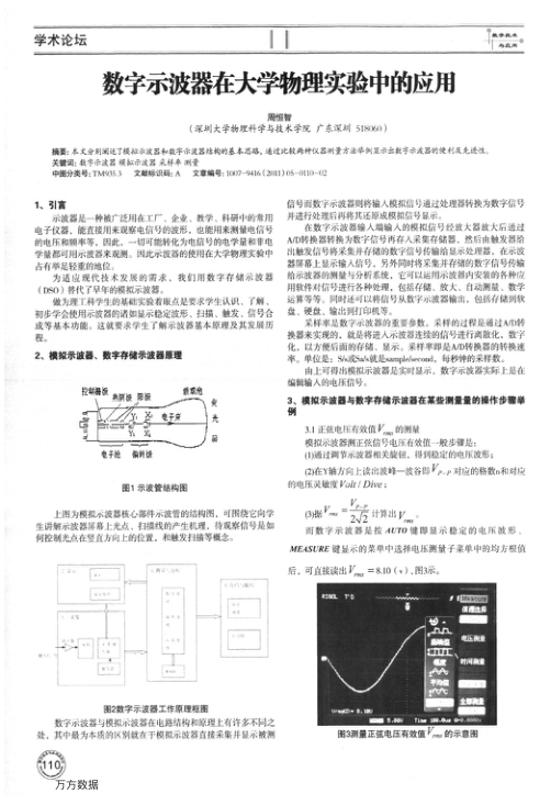 【书籍推荐】数字示波器在大学物理实验中的应用